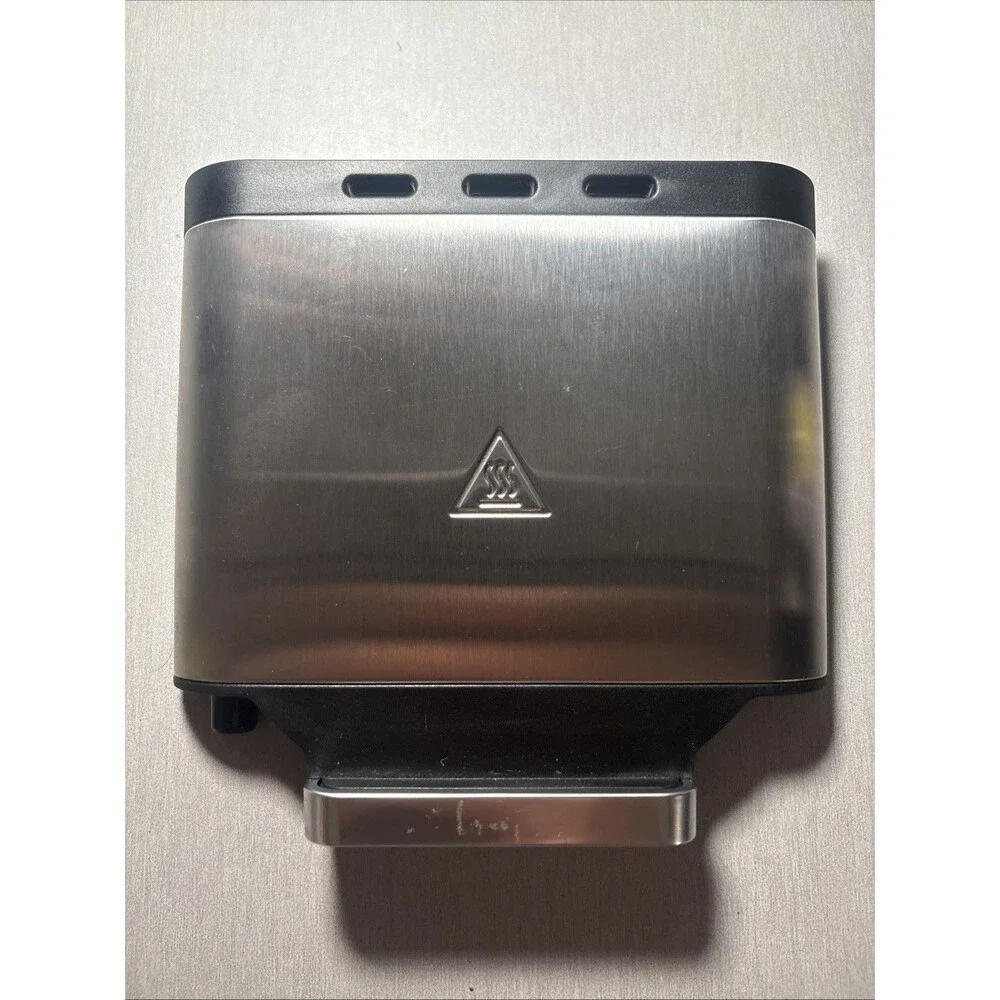 Ninja CFP301 Coffee Grounds Sliding Lid Stainless Steel Replacement Part